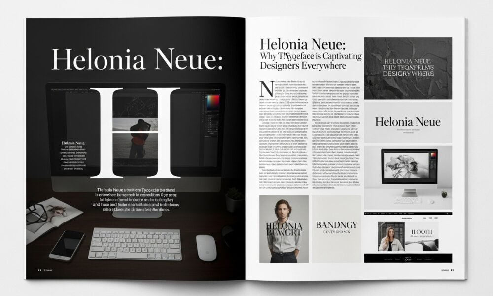 Helonia Neue: Why This Typeface is Captivating Designers Everywhere