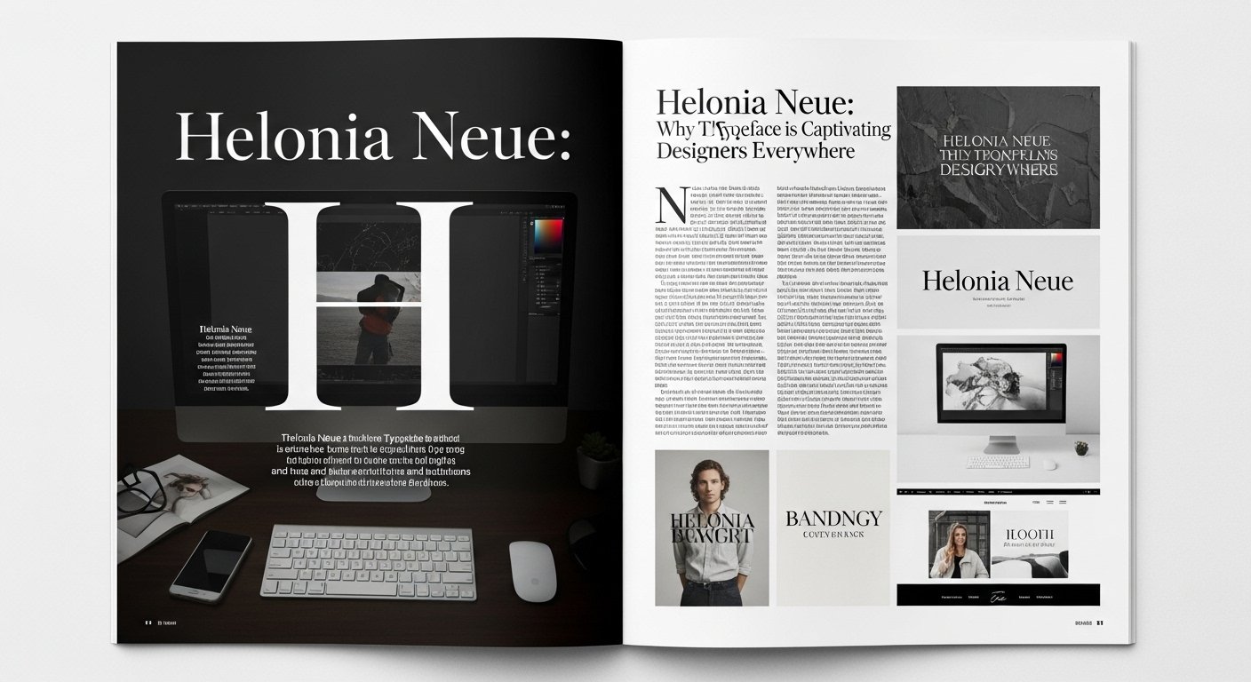 Helonia Neue: Why This Typeface is Captivating Designers Everywhere